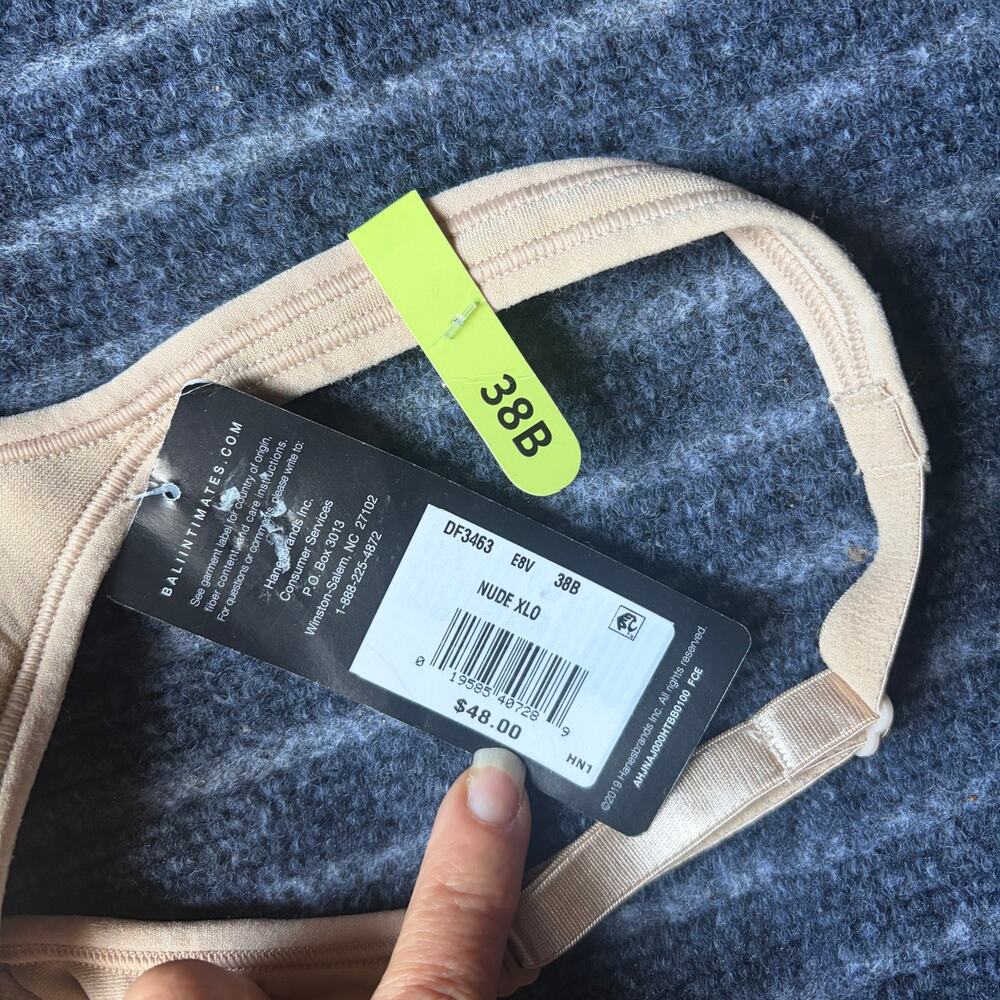 Bali Comfort Revolution Wirefree Bra Size 38 B - Picture 4 of 5